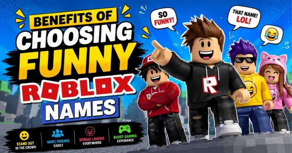 Benefits of Choosing Funny Roblox Names