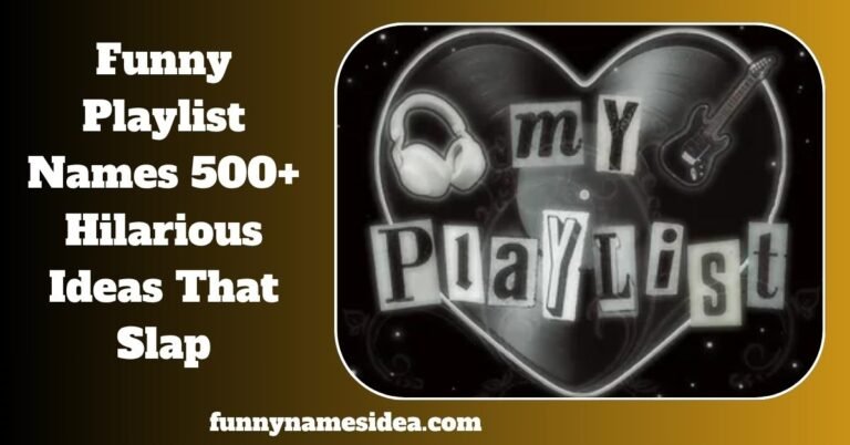Funny Playlist Names