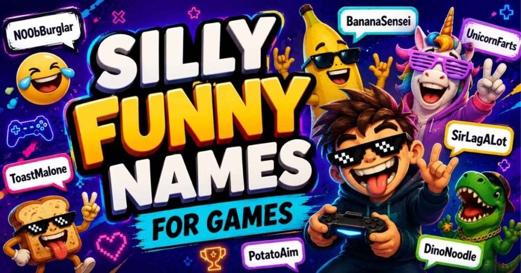 Silly Funny Names For Games