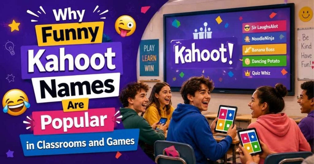 Why Funny Kahoot Names Are Popular in Classrooms and Games