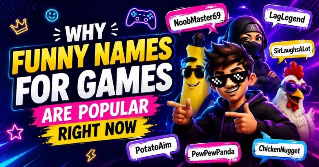 Why Funny Names For Games Are Popular Right Now