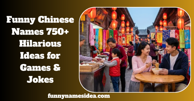 Funny Chinese Names