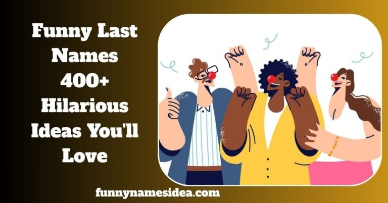 Funny Last Names
