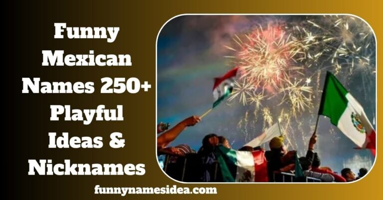 Funny Mexican Names