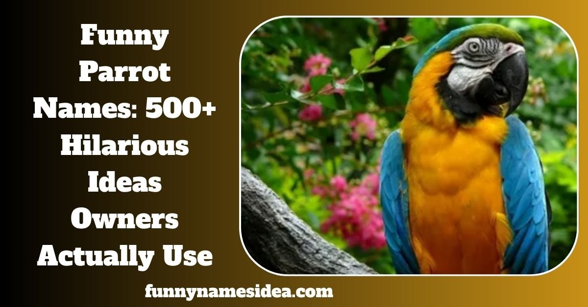 Funny Parrot Names