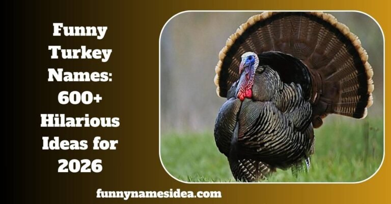 Funny Turkey Names