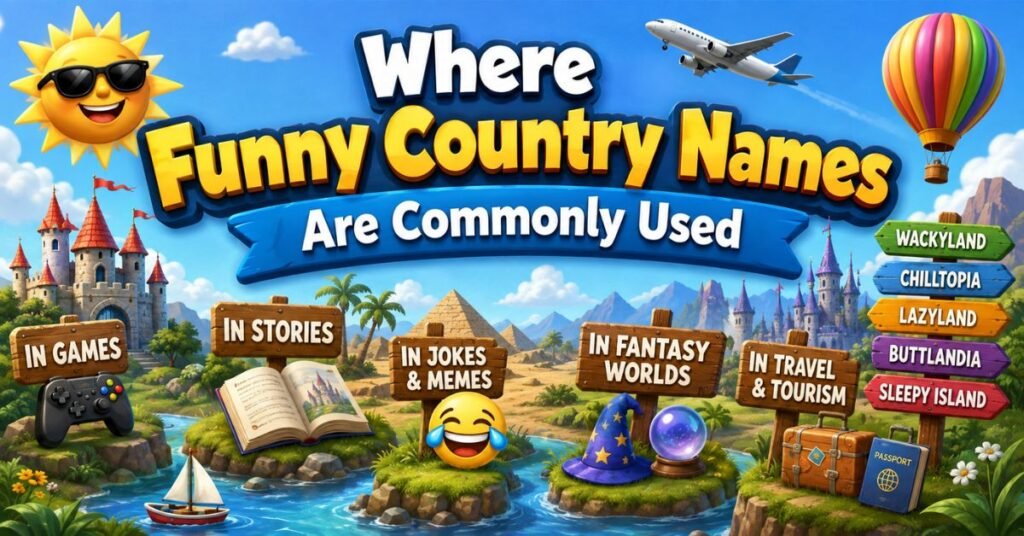 Where Funny Country Names Are Commonly Used
