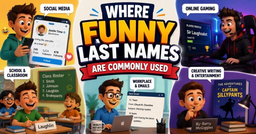 Where Funny Last Names Are Commonly Used